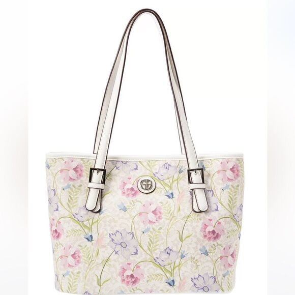 GIANI BERNINI Floral Lace Tote - Picture 1 of 3